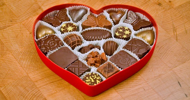 Verliefd op chocola