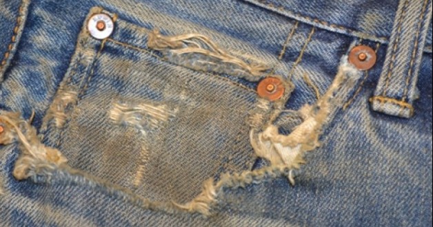 Stokoud 'jeansblauw'